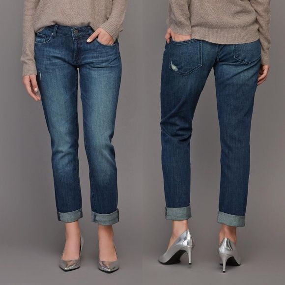 DL1961 Denim - DL1961 Riley Boyfriend Jeans Nassau 27 Straight